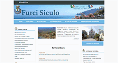 Desktop Screenshot of comune.furcisiculo.me.it